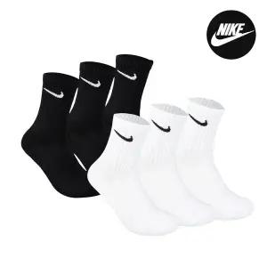 [나이키] 양말세트 에브리데이 스우시 크루 삭스 장목 (3팩세트) 2종택일