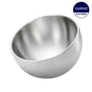 쿡에버 스텐 더블월 샐러드볼 중 24cm
