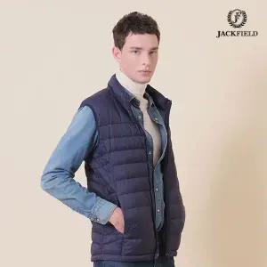 [잭필드][잭필드]데이브경량다운베스트 네이비_JEFMVSP0261