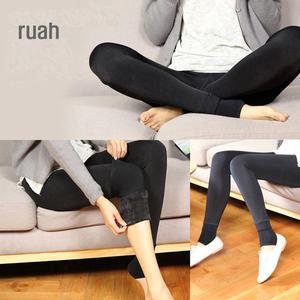 고급 융털레깅스 무발 블랙