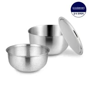 쿡에버 Cook304 스텐 믹싱볼 3종 세트 27cm