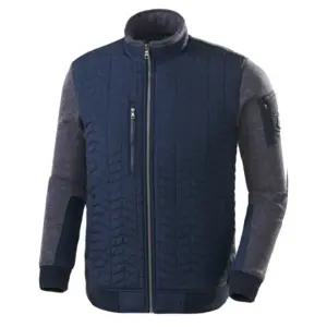 마크 겨울 헤링본 자켓 점퍼 잠바 회사 작업복 단체복 근무복 방한복 네이비 MK-2121