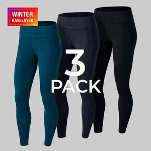 [테슬라][겨울시즌]애슬리오 기모 내의 내복 언더레이어 긴바지 3팩 AO-LXP73