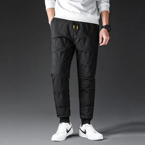 겨울 남성 오리털 패딩바지 조거팬츠 빅사이즈 방한바지