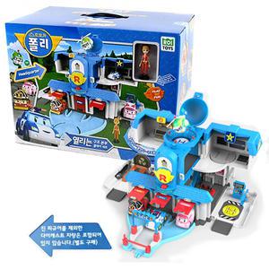 로보카폴리 열리는 구조본부세트 변신로봇 디럭스 변신로봇4 기동본부 다이캐스팅 완구/택1