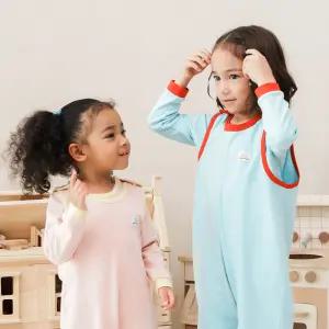 * 베이비붐 항균 수면조끼 무형광 신생아 유아동 아기 잠옷 국내자체생산