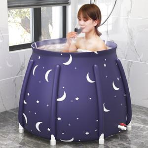 1인 접이식 간이욕조 힐링스파 이동식 목욕통 반신욕