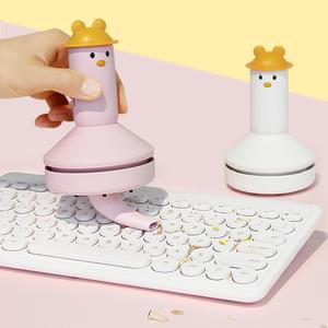 귀여운 오리 데스크탑503 진공청소기 탁상용 usb 무선 키보드청소기 미니 책상청소
