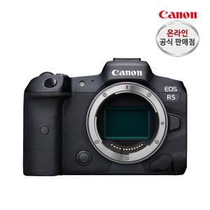 (캐논총판명문) 캐논 EOS R5 BODY+SDXC 128G 새제품+정품등록행사(~12.31)