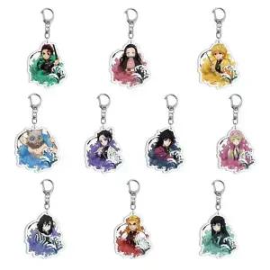 원화 일러스트 귀멸의칼날 열쇠고리 아크링 키링 키홀더 굿즈 가방 에어팟