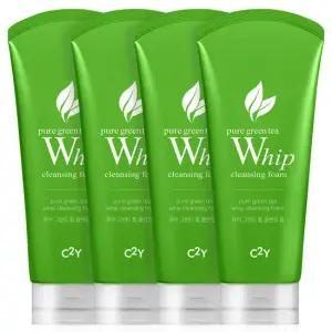 C2Y 퓨어 그린티 휩 폼 120ml 4개 대용량 다구성 세트