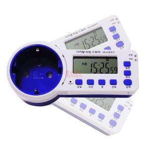 국산 24시간 디지털 타이머콘센트 타임스위치 서준전기 SJD-CR16H 타이머스위치