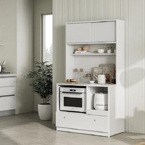 한샘 모디 주방수납 카페장 100cm_가전형 (6종 택1)