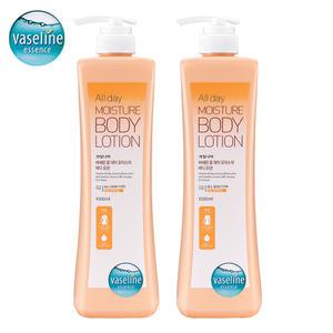 바세린 올데이 모이스처 바디로션 /1000ml 2개