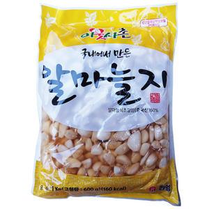 한영식품 한영 알마늘지 1Kg 깐마늘 장아찌 이강산닷컴