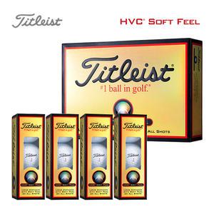 타이틀리스트 골프공 HVC SOFT FEEL 소프트 필/ DISTANCE 디스턴스 (12구)