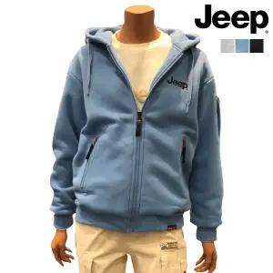 [롯데백화점]지프 공용 기모 소매포켓 후드집업 JM4TZU041