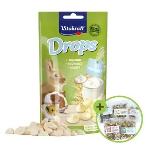 비타크래프트 요거트 드롭스 토끼 햄스터 간식 75g