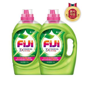 피지 3X 파워젤 액체세제 일반/드럼 겸용 오리지널 2.2L 2개