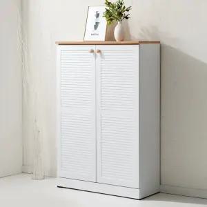 솔트 화이트 갤러리 800 중형 신발장 mct153