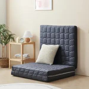 에코어 접이식 3단 천연라텍스 매트리스 밀도 80kg (미니/미니슈퍼/싱글/슈퍼싱글/퀸)