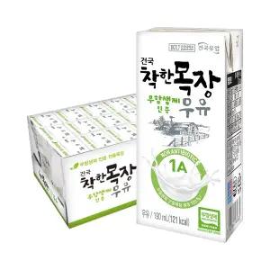 건국 착한목장 무항생제 우유 190ml 24팩