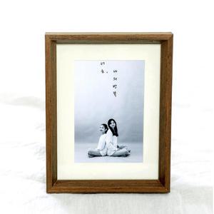 블레스프레임 오크브라운 원목액자 프레임 웨딩 가족사진 5x7 8x10 11x14 A3
