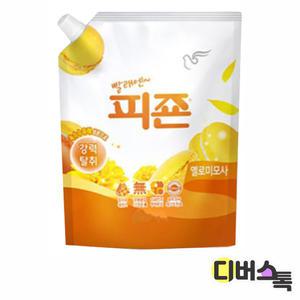[디버스톡] 피죤 섬유유연제 리필 / 옐로미모사 /  2.1L+2.1L