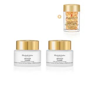 [롯데백화점]엘리자베스아덴 어드밴스드 세라마이드 리프트 앤 펌 아이크림 듀오세트(+캡슐세럼)