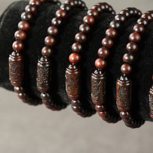 벽조목 12지 삼존불 염주 팔찌 열두띠 소원팔찌