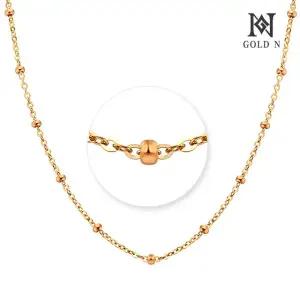 [골드앤] 14K 베리체인 목걸이 콤비