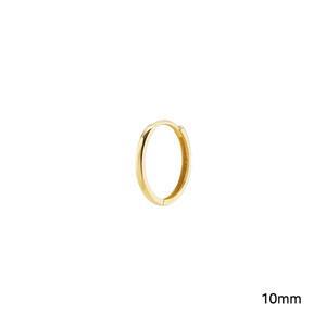 [새미쥬얼리]18k 라운드 원터치 링귀걸이 10mm 낱개