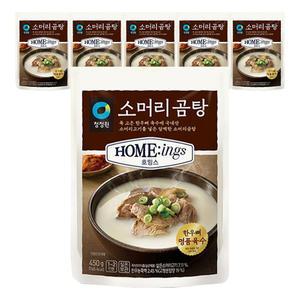 청정원 호밍스 소머리곰탕, 450g, 6개