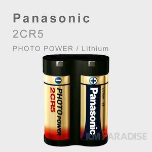 파나소닉 2CR5배터리 6V 리튬 디카 필름카메라 건전지
