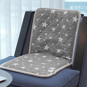 [한일자연아침]리치한일의료기 항균 전기방석 온열방석 스타팅그레이 2인용 (90x45cm)