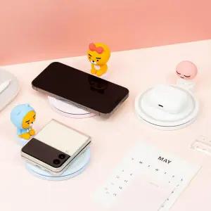 아트박스/더블유아이 카카오프렌즈 피규어 무선 충전패드