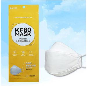 (한셀)맑은하늘 스마트 황사마스크 KF80 L(대) 끈조절 50개