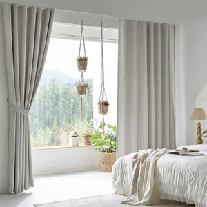 [NS홈쇼핑]뷰하우스 데이즈 민자 핀형 거실 원톤 암막커튼 특대형[32418299]