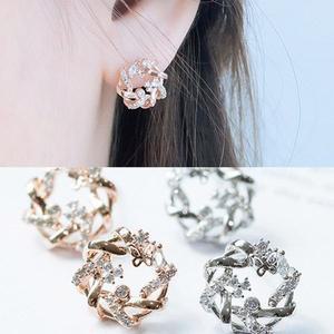 [NS홈쇼핑][애슬릿] 제니스 나비 꼬임 큐빅 볼드 귀걸이[29460434]