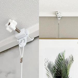 안뚜리 액자걸이 무타공 와이어 천정 액자걸기