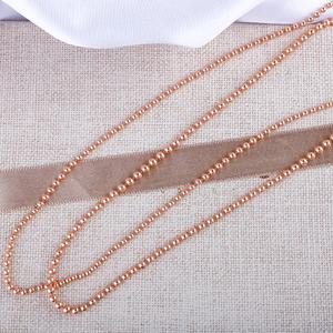 군번줄 목걸이 볼 체인 14K 18K 줄 2미리 2.5미리 여자 친구 생일 선물