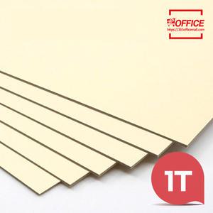 미색 하드보드지 1T 2절 8절 A4 다양한 사이즈 무료재단