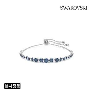 [롯데백화점]스와로브스키 [본사정품] Emily 블루 로듐 팔찌 5663394