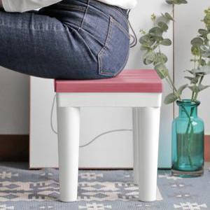 원목스툴의자 미니 사각 나무의자 화분 스툴 소 대