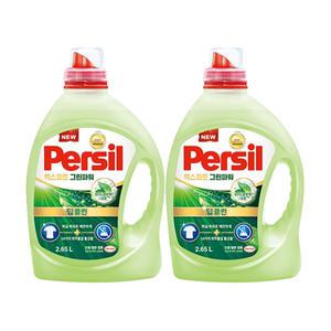 퍼실 엑스퍼트 그린파워 드럼/일반 겸용 액체세제, 2.65L, 2개