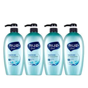 하나로 플러스 비듬두피 케어 샴푸 680ml x4개