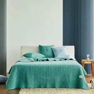 갤러리아 아사워싱 봉봉 그린[5온스]스프레드 싱글