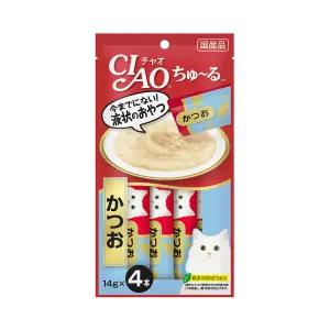 [SC-72] 이나바 챠오 츄르 가다랑어 14g 4P