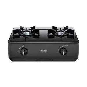 [롯데백화점]린나이 린나이 AA가스레인지 2구 자동점화_매트 그라파이트 블랙 RTR-H2200 (23)