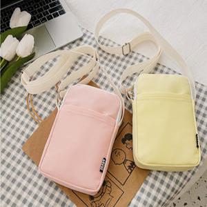 여학생 미니 크로스백 초경량 핸드폰 가방